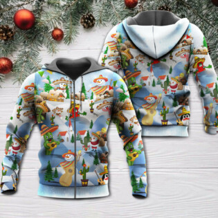 Christmas Mexican Say Merry Xmas - Hoodie - Owl Ohh - Owl Ohh
