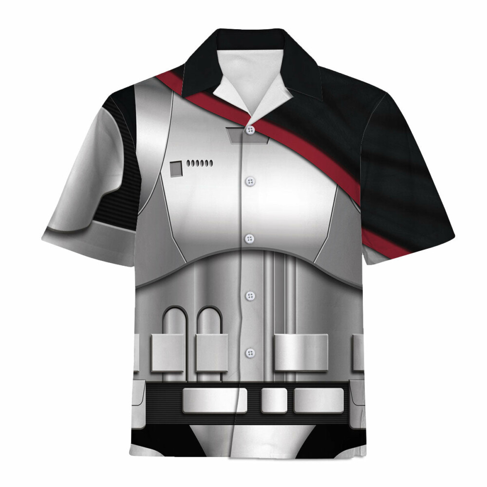 Star Wars Captain Phasma's Armor Costume - Hawaiian Shirt