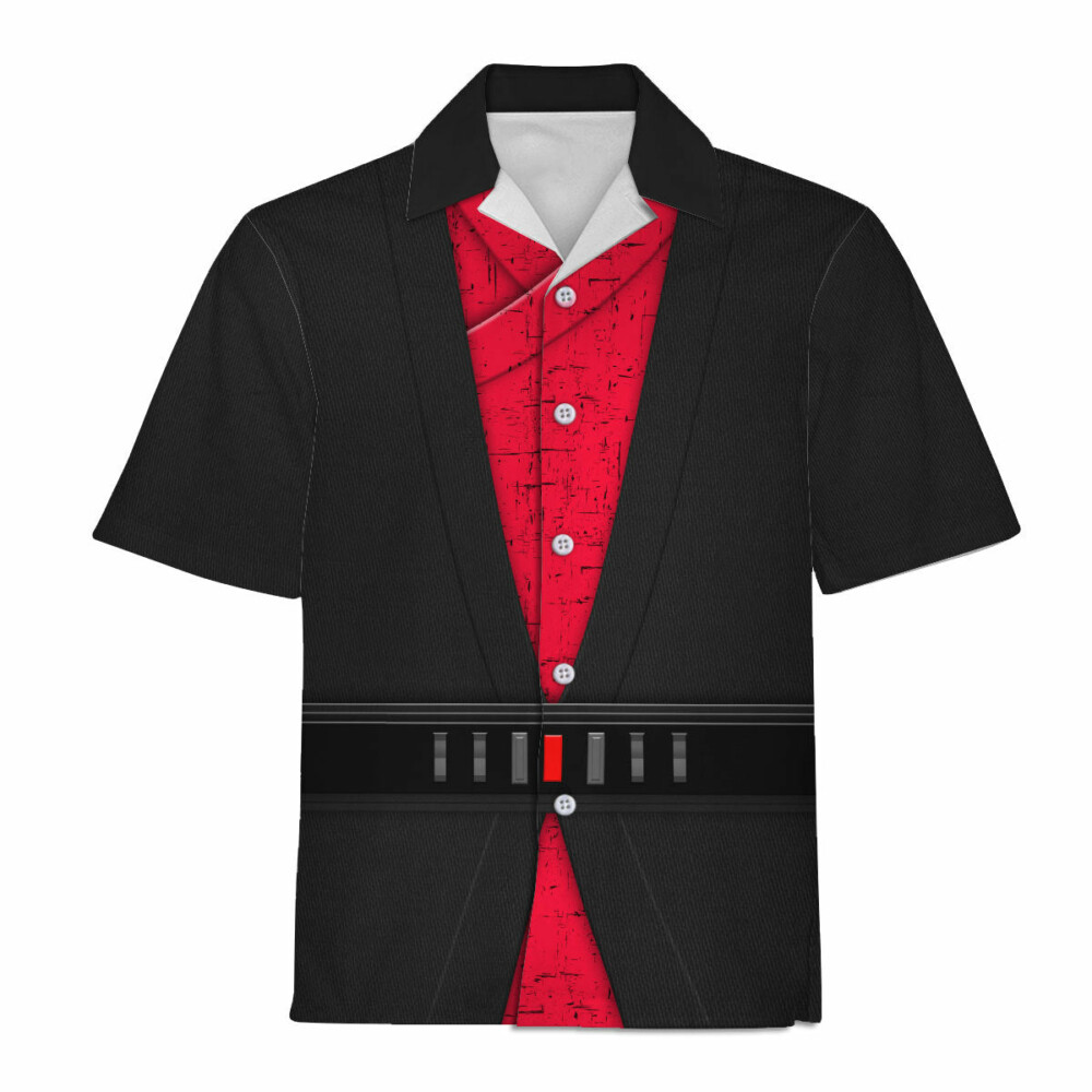 Star Wars Palpatine Costume - Hawaiian Shirt