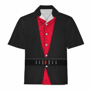 Star Wars Palpatine Costume - Hawaiian Shirt