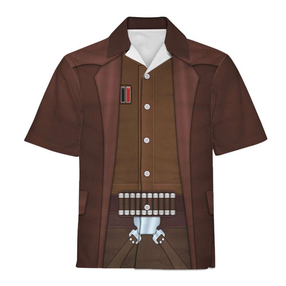 Star Wars Cad Bane's Bounty Hunter Costume - Hawaiian Shirt