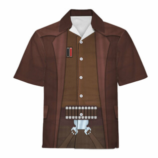 Star Wars Cad Bane's Bounty Hunter Costume - Hawaiian Shirt