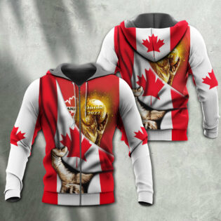 World Cup Qatar 2022 Canada Will Be The Champion Flag Vintage - Hoodie - Owl Ohh - Owl Ohh