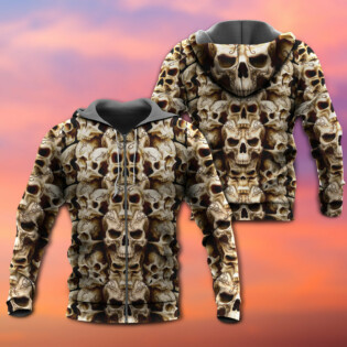 Skull Dark Inside Everyone - Hoodie - Owl Ohh - Owl Ohh