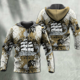 Dragon Old Ship Vintage Anchor Sea Life - Hoodie - Owl Ohh - Owl Ohh