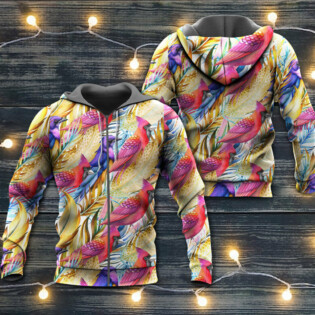 Cardinal Tropical Life Basic - Hoodie - Owl Ohh - Owl Ohh