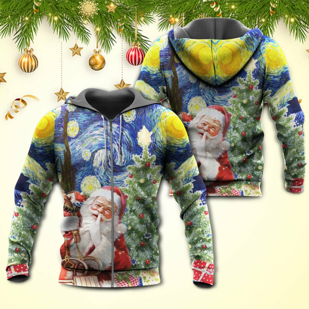 Christmas Shhhhh! It's Secret Gift For You - Hoodie - Owl Ohh - Owl Ohh