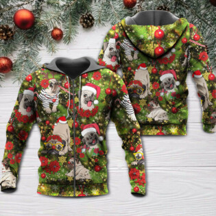 Christmas Have Yourself A Merry Little Pugmas - Hoodie - Owl Ohh - Owl Ohh