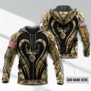 Deer Hunting Lover Personalized - Hoodie - Owl Ohh - Owl Ohh