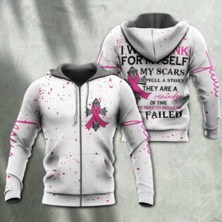 Breast Cancer Awareness We Wear Pink For Myself - Hoodie - Owl Ohh - Owl Ohh