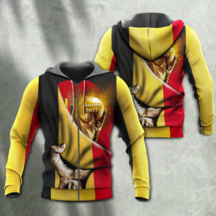 World Cup Qatar 2022 Belgium Will Be The Champion - Hoodie - Owl Ohh - Owl Ohh