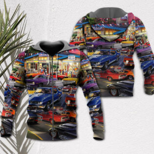 Car Classic Muscle Car Service - Hoodie - Owl Ohh - Owl Ohh