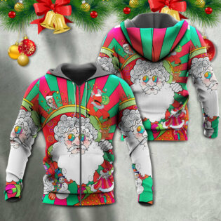 Hippie Santa Fantasy World Unreal - Hoodie - Owl Ohh - Owl Ohh