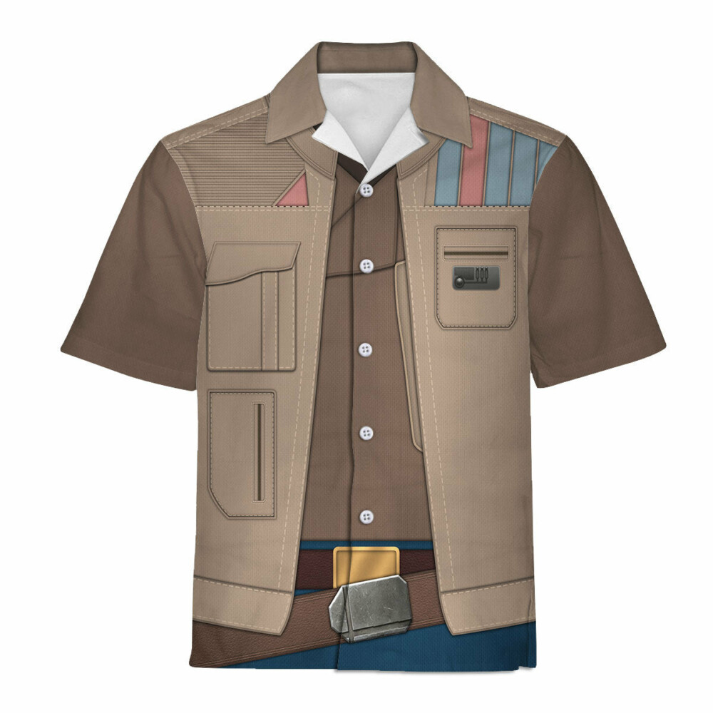 Star Wars Finn Costume - Hawaiian Shirt