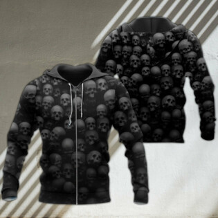 Skull Let Them Go To Hell - Hoodie - Owl Ohh - Owl Ohh