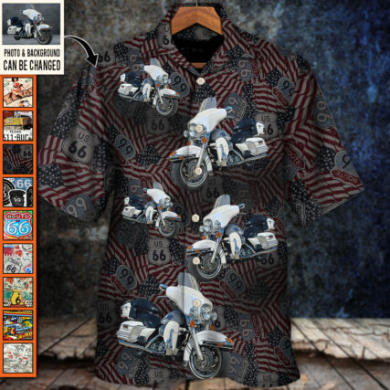 Motorcycle Burn Rubber Not Your Sole - Hawaiian Shirt - Personalized Photo Gifts, Custom Photo Gifts, Personalized Gifts Ideas - Owl Ohh
