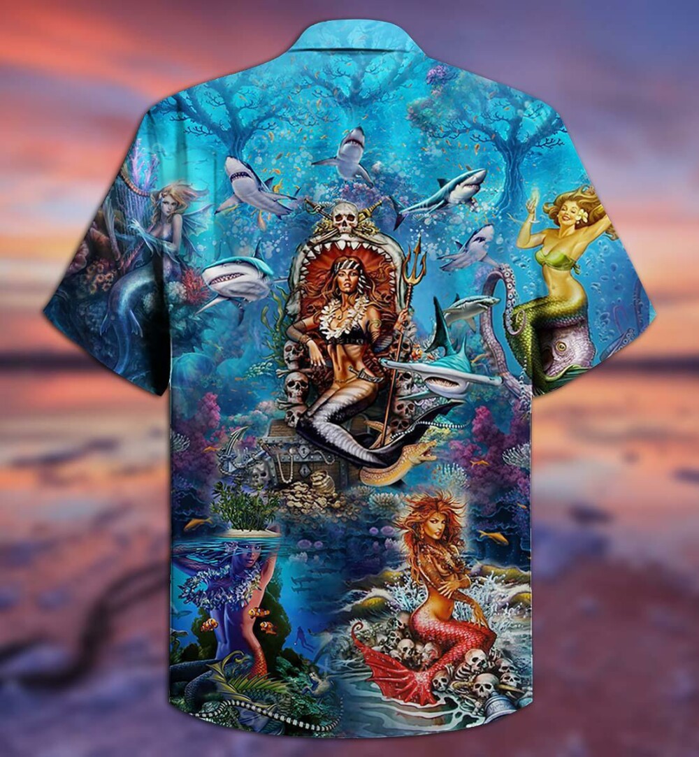 Mermaid Queen Style - Hawaiian Shirt - Owl Ohh - Owl Ohh