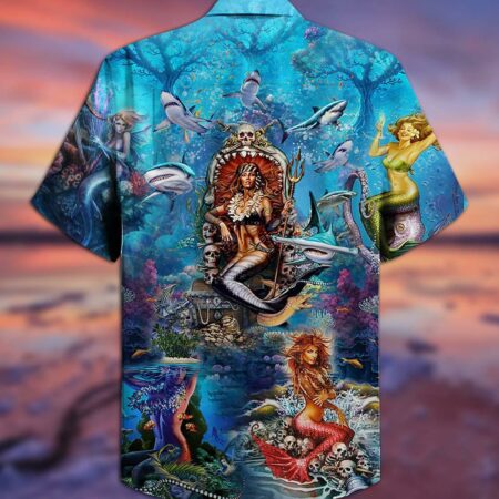 Mermaid Queen Style - Hawaiian Shirt - Owl Ohh - Owl Ohh