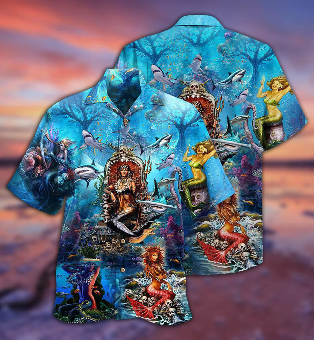 Mermaid Queen Style - Hawaiian Shirt - Owl Ohh - Owl Ohh