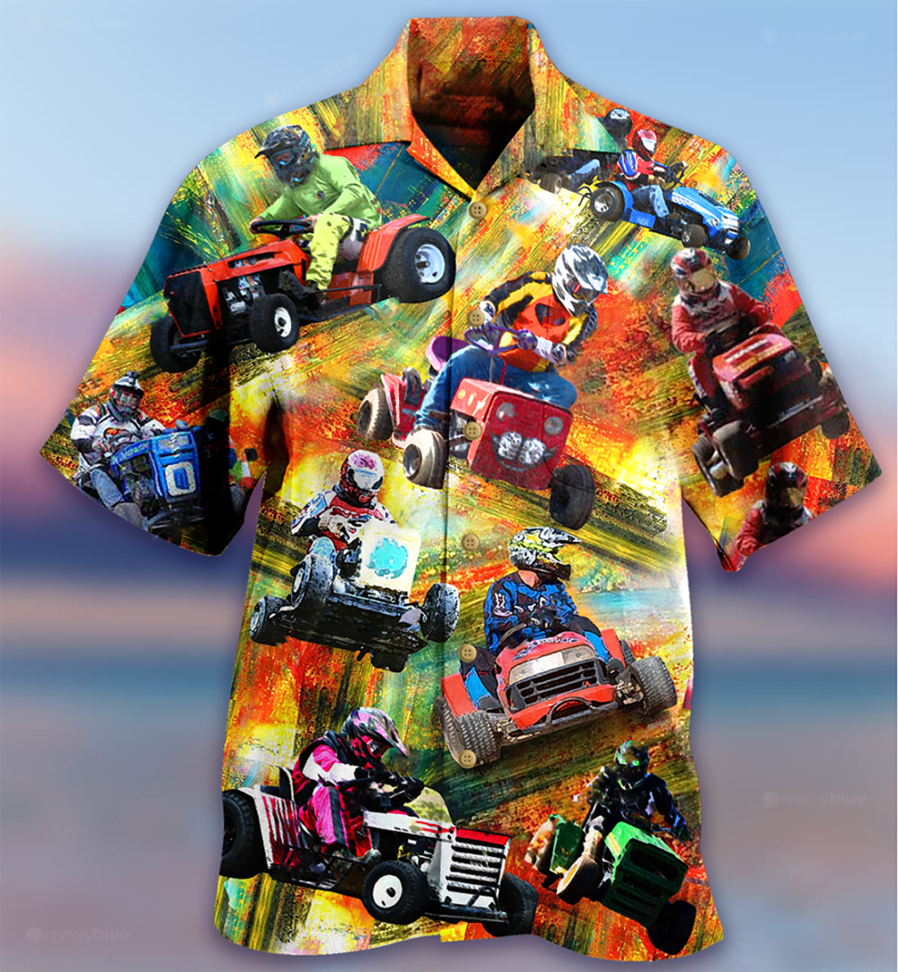 Car Racing Color - Hawaiian Shirt - Owl Ohh - Owl Ohh