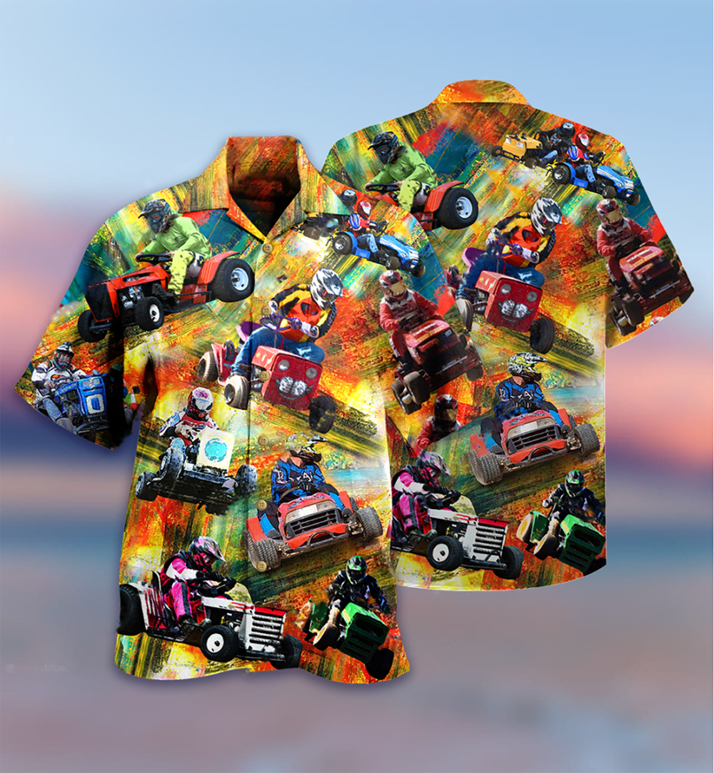 Car Racing Color - Hawaiian Shirt - Owl Ohh - Owl Ohh