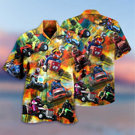 Car Racing Color - Hawaiian Shirt - Owl Ohh - Owl Ohh