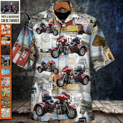 Motorcycle Burn Rubber Not Your Sole - Hawaiian Shirt - Personalized Photo Gifts, Custom Photo Gifts, Personalized Gifts Ideas - Owl Ohh
