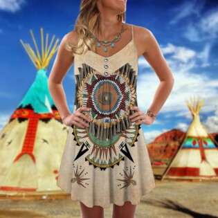 Native Peaceful Vibes Old Style - Summer Dress - Owl Ohh - Owl Ohh
