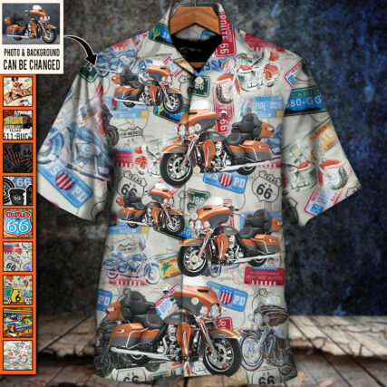 Motorcycle Burn Rubber Not Your Sole - Hawaiian Shirt - Personalized Photo Gifts, Custom Photo Gifts, Personalized Gifts Ideas - Owl Ohh
