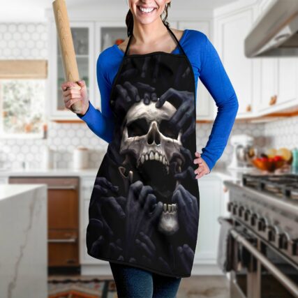 Skull Love Darkness Amazing - Adjustable Apron - Owl Ohh - Owl Ohh