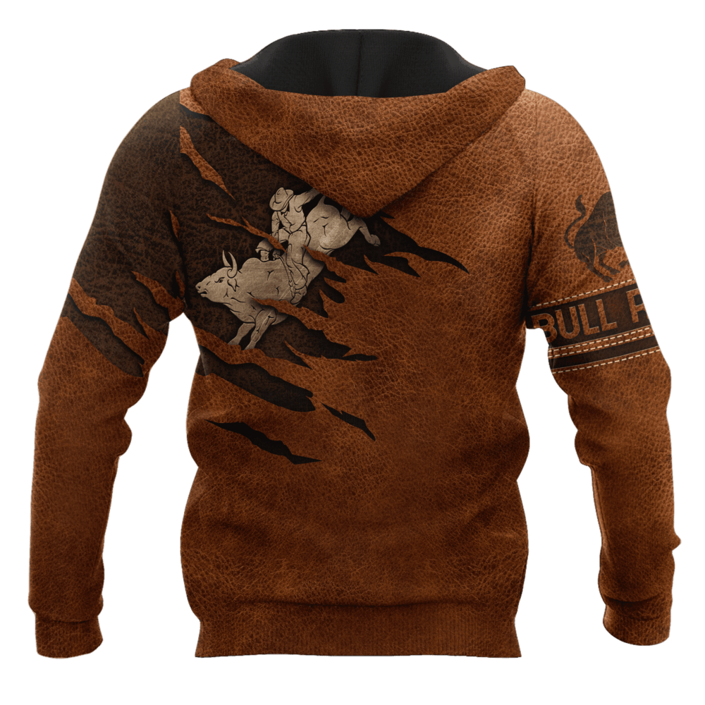Personalized Name Bull Riding Hoodie Printed Unisex Shirts Bull Rider Ver 4