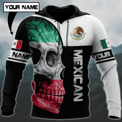 Personalized Mexican Hoodie 3D All Over Printed Shirts DQB16032103