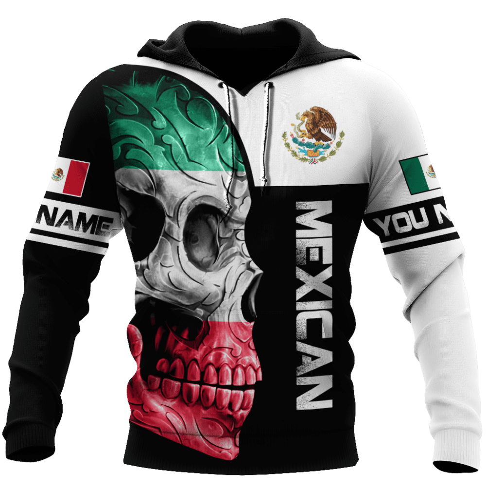Personalized Mexican Skull Hoodie 3D All Over Printed Unisex Hoodie