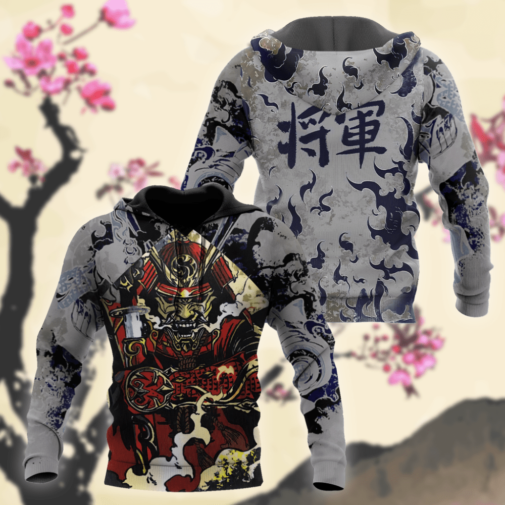 Samurai Japanese Hoodie + Sweatpant - HOOD02FNN061221