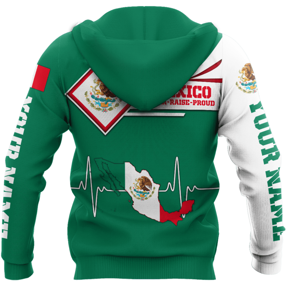 Personalized Mexican Pride Unisex Hoodie