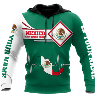 Personalized Mexican Pride Unisex Hoodie