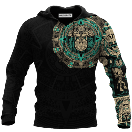 Aztec Go And Discover - Hoodie - Owl Ohh - Owl Ohh