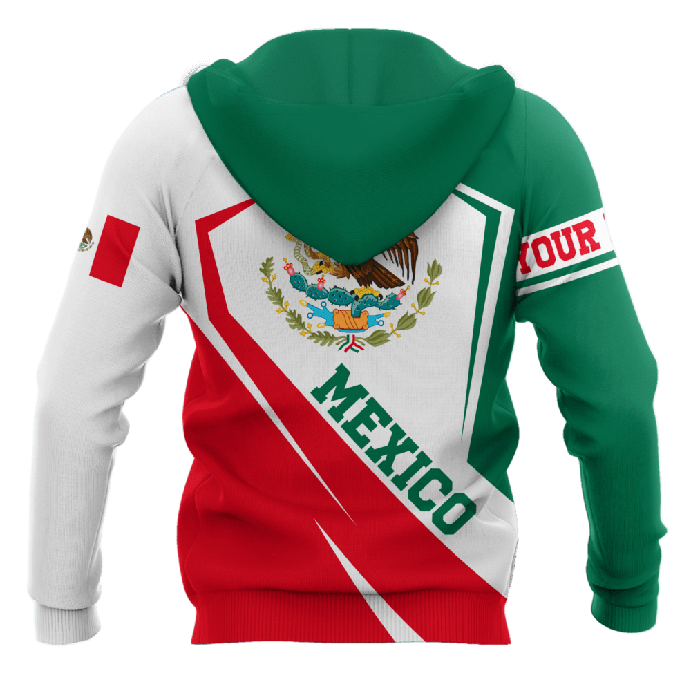 Mexico Hoodie Persionalized 3D All Over Printed Shirts - HOOD01FNN190122