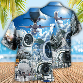 Engineer Aeronautical Engineering - Hawaiian Shirt - Owl Ohh - Owl Ohh