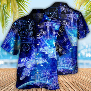Engineer Aerospace Style - Hawaiian Shirt - Owl Ohh - Owl Ohh