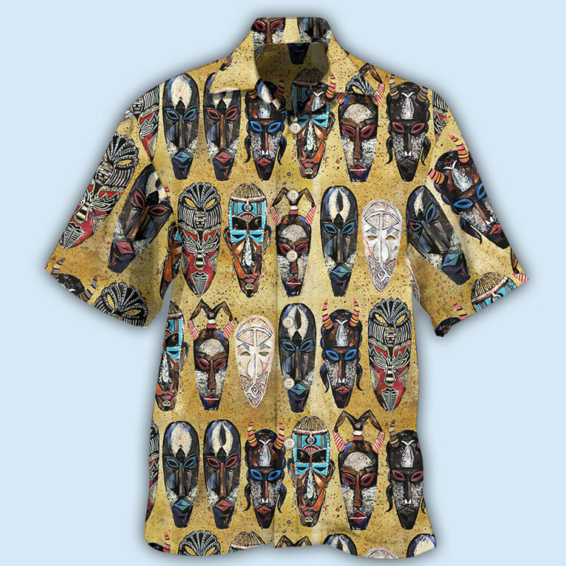 Africa mark - Hawaiian shirt - HAWS01LIN010422