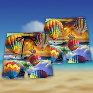 Balloon Love Life Style - Beach Short - Owl Ohh - Owl Ohh