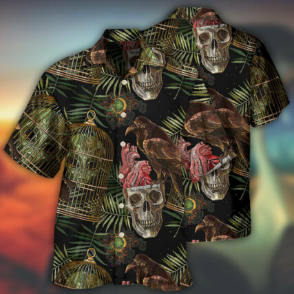 Skull Alien So Cool - Hawaiian Shirt - Owl Ohh - Owl Ohh