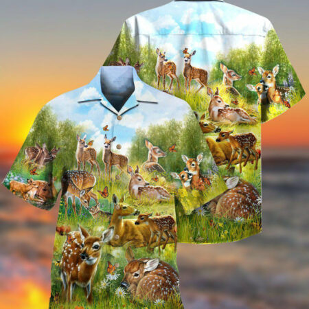 Hunting All Life Desereves Life Stop Hunting Deer - Hawaiian Shirt - Owl Ohh - Owl Ohh