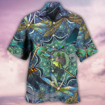 Dragonfly Amazing Dragonfly Love Life - Hawaiian Shirt - Owl Ohh for men and women, kids - Owl Ohh