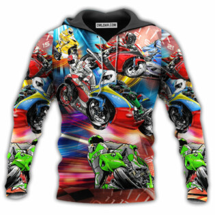 Motorcycle Amazing Motorcycle Racing - Hoodie - Owl Ohh - Owl Ohh