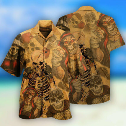 Skull Amazing Boxe - Hawaiian Shirt - Owl Ohh - Owl Ohh