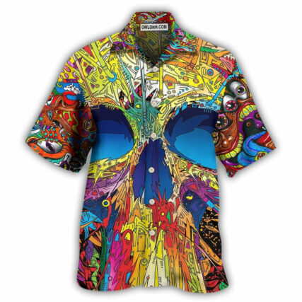Skull Amazing Skull Summer - Hawaiian Shirt - Owl Ohh - Owl Ohh
