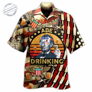 America ABE Patriotism - Hawaiian Shirt - HAWS21FNN220621