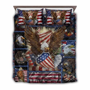 America Eagle Amazing Pride - Quilt Set - Owl Ohh - Owl Ohh